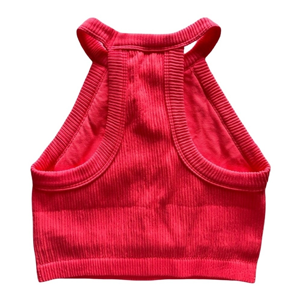 Aerie NWT Cropped Tank Coral Size M - Picture 2 of 4
